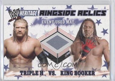 2007 Topps Heritage III WWE - Ringside Relics #_THKB - Triple H, King Booker