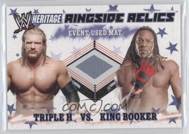 2007 Topps Heritage III WWE - Ringside Relics #_THKB - Triple H, King Booker