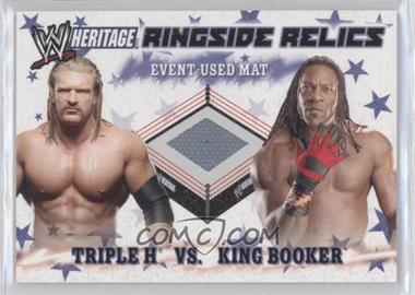 2007 Topps Heritage III WWE - Ringside Relics #_THKB - Triple H, King Booker