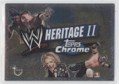 2007 Topps Heritage WWE Chrome Heritage II - [Base] #_CHEC - Checklist - John Cena, Booker T, Ashley Massaro, Rey Mysterio [EX to NM]