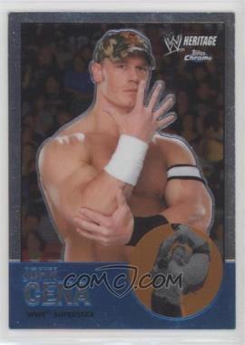 2007 Topps Heritage WWE Chrome Heritage II - [Base] #1 - John Cena