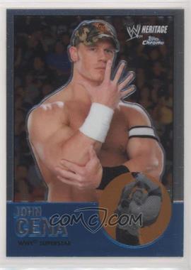 2007 Topps Heritage WWE Chrome Heritage II - [Base] #1 - John Cena