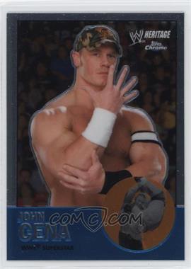 2007 Topps Heritage WWE Chrome Heritage II - [Base] #1 - John Cena