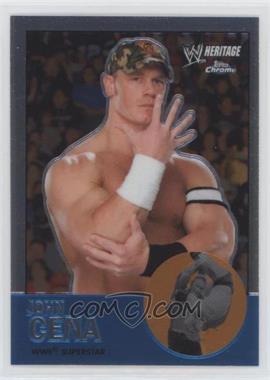 2007 Topps Heritage WWE Chrome Heritage II - [Base] #1 - John Cena