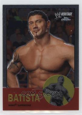 2007 Topps Heritage WWE Chrome Heritage II - [Base] #2 - Batista