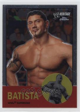 2007 Topps Heritage WWE Chrome Heritage II - [Base] #2 - Batista