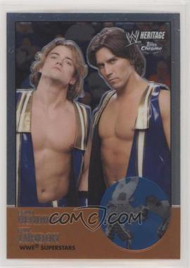 2007 Topps Heritage WWE Chrome Heritage II - [Base] #22 - Paul London, Brian Kendrick