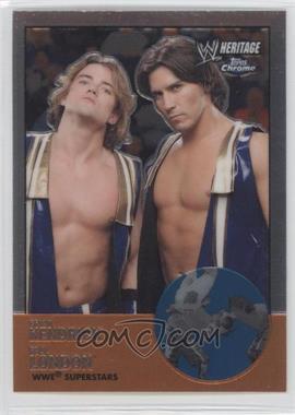 2007 Topps Heritage WWE Chrome Heritage II - [Base] #22 - Paul London, Brian Kendrick