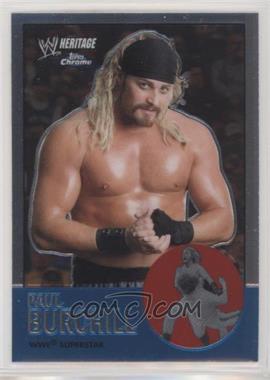 2007 Topps Heritage WWE Chrome Heritage II - [Base] #38 - Paul Burchill