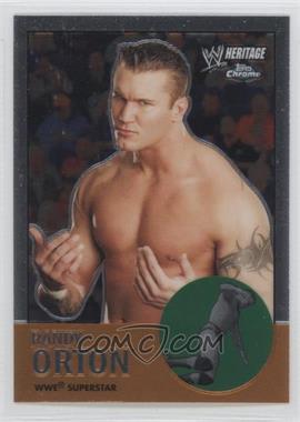 2007 Topps Heritage WWE Chrome Heritage II - [Base] #44 - Randy Orton