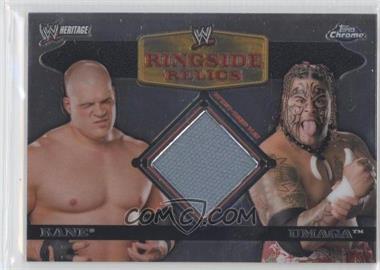 2007 Topps Heritage WWE Chrome Heritage II - Ringside Relics #KAUM - Kane, Umaga