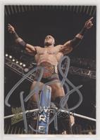 Bobby Lashley vs. Umaga [Leaf Authentics COA Sticker]