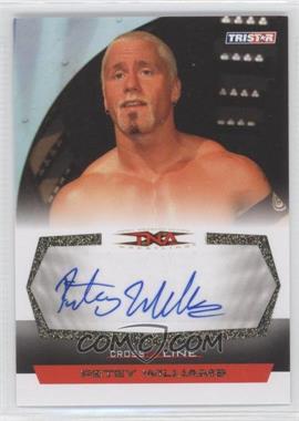 2008 TRISTAR TNA Wrestling Cross the Line - Autographs - Gold #C-PW - Petey Williams /50