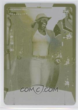 2008 TRISTAR TNA Wrestling Cross the Line - [Base] - Printing Plate Yellow #43 - Wrestling Roots - Jacqueline /1