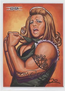 2008 TRISTAR TNA Wrestling Cross the Line - [Base] #63 - Scott Blair Art - ODB