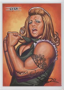 2008 TRISTAR TNA Wrestling Cross the Line - [Base] #63 - Scott Blair Art - ODB