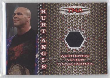 2008 TRISTAR TNA Wrestling Impact! - Action Memorabilia - Gold #AA-KA - Kurt Angle /25