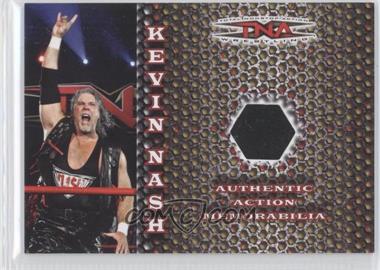 2008 TRISTAR TNA Wrestling Impact! - Action Memorabilia - Gold #AA-KN - Kevin Nash /25