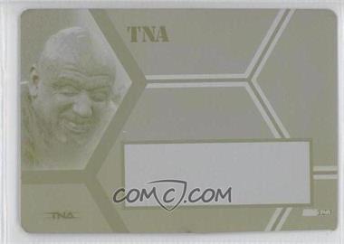 2008 TRISTAR TNA Wrestling Impact! - TNAutographs - Printing Plate Yellow Unsigned #A-T - Tomko /1