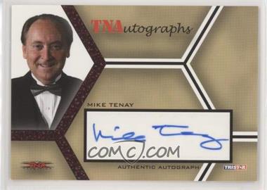 2008 TRISTAR TNA Wrestling Impact! - TNAutographs - Red #A-MT - Mike Tenay /25