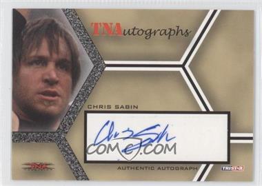 2008 TRISTAR TNA Wrestling Impact! - TNAutographs #A-CS - Chris Sabin