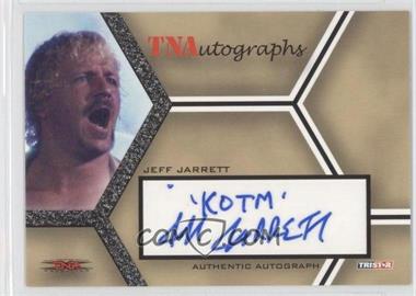 2008 TRISTAR TNA Wrestling Impact! - TNAutographs #A-JJ - Jeff Jarrett