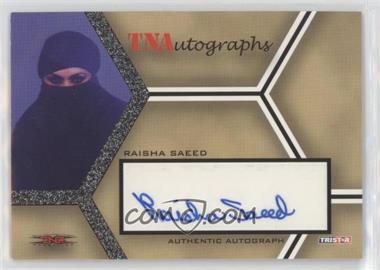 2008 TRISTAR TNA Wrestling Impact! - TNAutographs #A-RS - Raisha Saeed