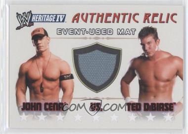 2008 Topps Heritage WWE IV - Authentic Relics #_JCTD - John Cena, Ted Dibiase, Jr.