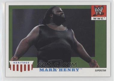 2008 Topps Heritage WWE IV - [Base] #33 - Mark Henry