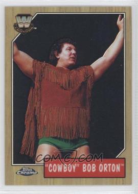 2008 Topps WWE Heritage Chrome - [Base] - Refractors #89 - Bob Orton