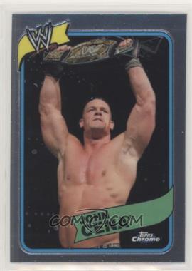 2008 Topps WWE Heritage Chrome - [Base] #1 - John Cena