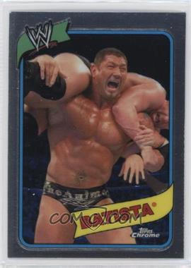 2008 Topps WWE Heritage Chrome - [Base] #2 - Batista [EX to NM]