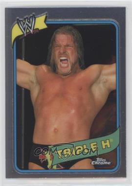 2008 Topps WWE Heritage Chrome - [Base] #28 - Triple H