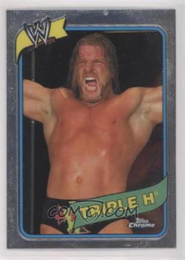 2008 Topps WWE Heritage Chrome - [Base] #28 - Triple H