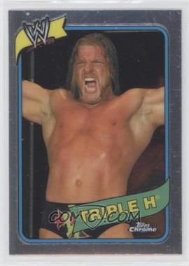 2008 Topps WWE Heritage Chrome - [Base] #28 - Triple H