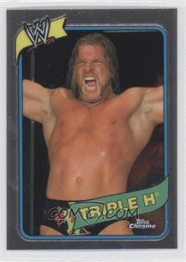 2008 Topps WWE Heritage Chrome - [Base] #28 - Triple H