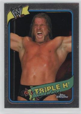 2008 Topps WWE Heritage Chrome - [Base] #28 - Triple H