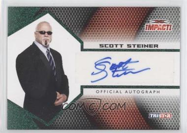2009 TRISTAR TNA Impact! - Autographs - Green #IA-49 - Scott Steiner /10
