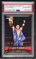 AJ Styles [PSA Authentic PSA/DNA Cert]