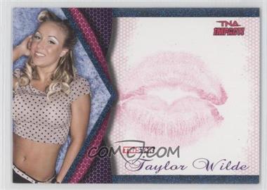 2009 TRISTAR TNA Impact! - Knockouts Kiss - Blue #K8 - Taylor Wilde /25