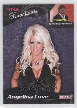 2009 TRISTAR TNA Wrestling Knockouts - [Base] #63 - Angelina Love