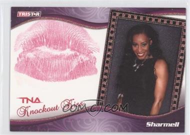 2009 TRISTAR TNA Wrestling Knockouts - Knockout Kiss - Gold #K9 - Sharmell /75