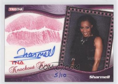 2009 TRISTAR TNA Wrestling Knockouts - Knockout Kiss - Signatures #K9 - Sharmell /10