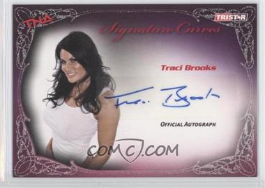 2009 TRISTAR TNA Wrestling Knockouts - Signature Curves #KA14 - Traci Brooks