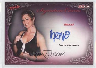 2009 TRISTAR TNA Wrestling Knockouts - Signature Curves #KA9 - Roxxi Laveaux