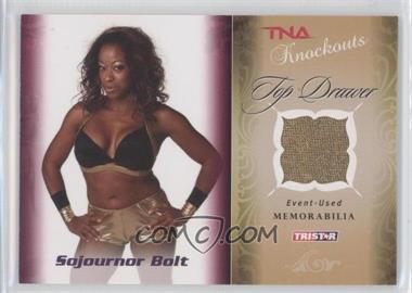 2009 TRISTAR TNA Wrestling Knockouts - Top Drawer Memorabilia #TD-8 - Sojournor Bolt /175