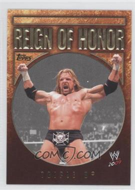 2009 Topps WWE - Reign of Honor #2 - Triple H