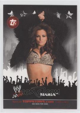 2009 Topps WWE - Toppstown #TT15 - Maria