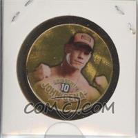 2009 Topps WWE Power Chipz - Gold #10 - John Cena