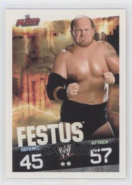 2009 Topps WWE Slam Attax Evolution - [Base] #FE - Festus